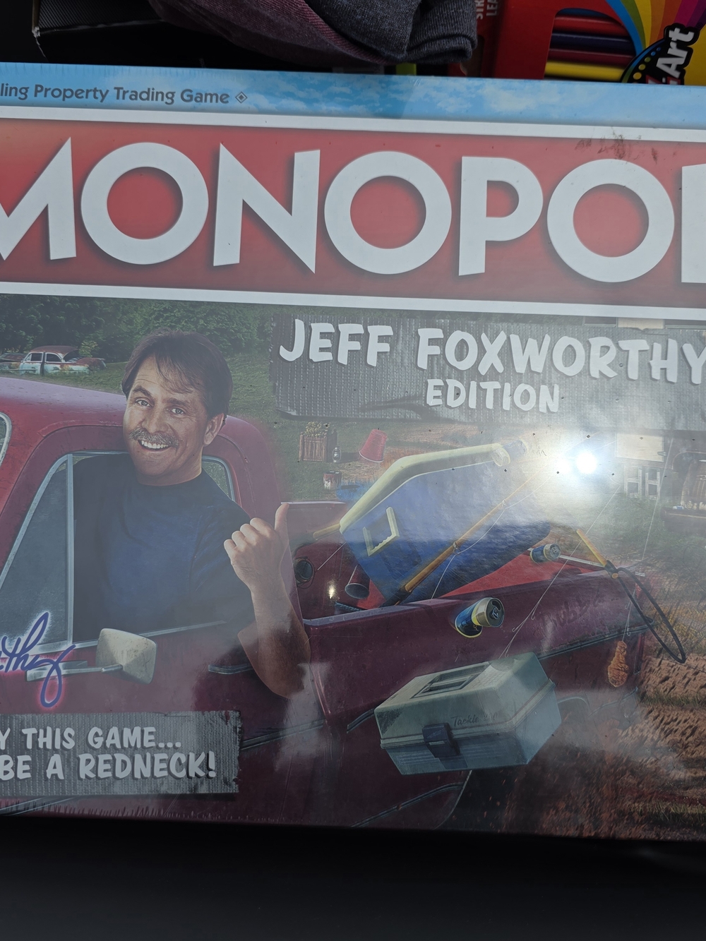 Monopoly Jeff Foxworthy Edition Board Game - Red & White